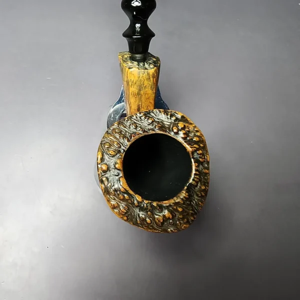 Ben Wade Golden Matt Smooth Freehand Estate Briar Pipe, Danish Estates - Image 6