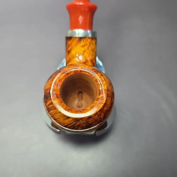 Rattray's Beltane's Fire 130 Smooth Bullmoose w/ 3 Stems Estate Briar Pipe, Unsmoked, 9mm - Image 6
