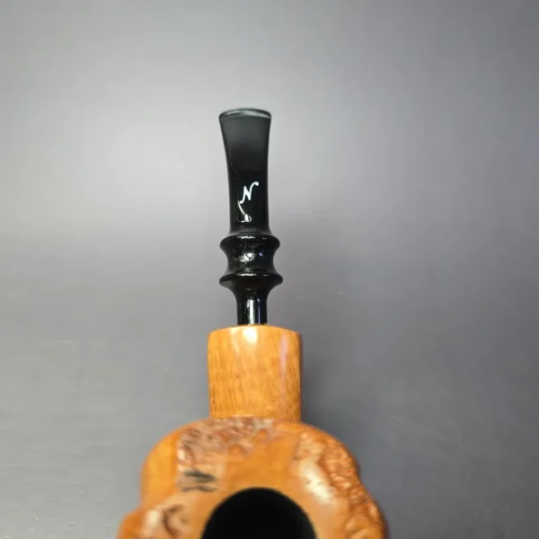 Nording Virgin Grain 1 Smooth Freehand Estate Briar Pipe, Unsmoked - Image 6