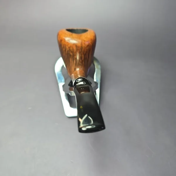 WO Larsen Straight Grain Grade 7 w/ Silver Estate Briar Pipe, Danish Estates - Image 6