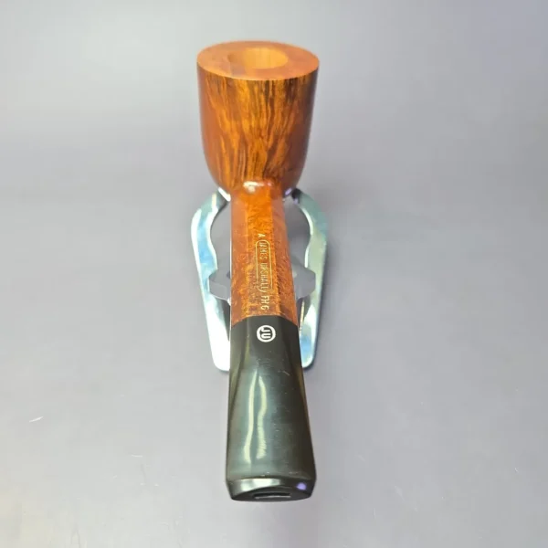 James Upshall Grade A Grp 6 Smooth Hex Shank Canadian Estate Briar Pipe, Unsmoked - Image 6