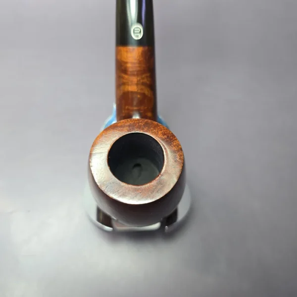 James Upshall Tilshead Grp 6 Smooth Bent Billiard Estate Briar Pipe, Unsmoked - Image 6
