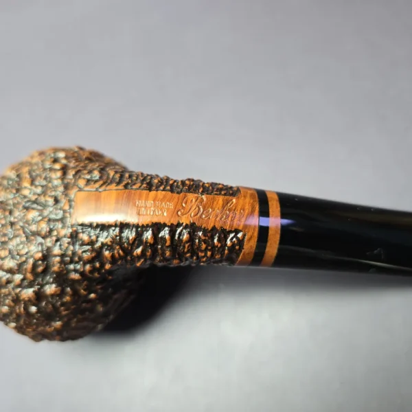 Becker (Fritz & Paolo) XL Rusticated Rhodesian Estate Briar Pipe, Italian Estates - Image 7