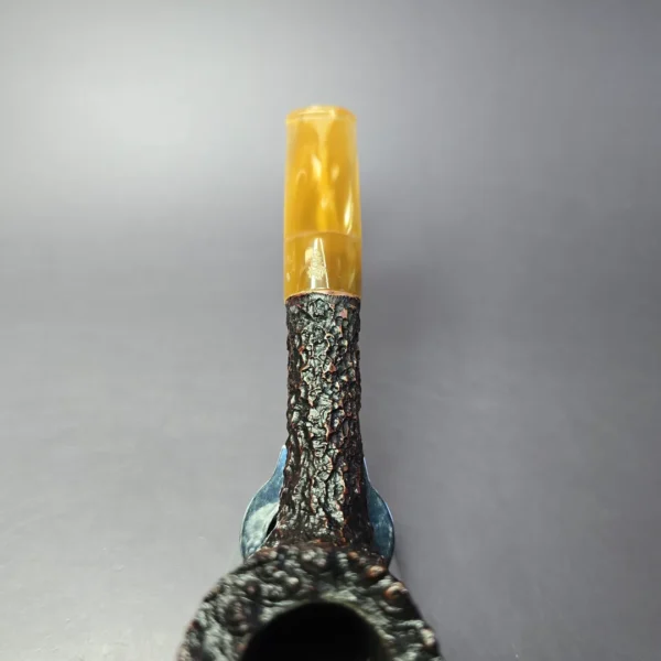 Savinelli Estella Rusticated Freehand Dublin Estate Briar Pipe, Unsmoked - Image 7