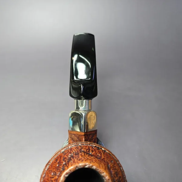 Ser Jacopo Senecta Maxima Sandblasted Bulldog Estate Briar Pipe, Italian Estates, 9mm - Image 7