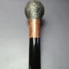 WO Larsen Partially Rusticated Brandy Estate Briar Pipe, Danish Estates - Image 7