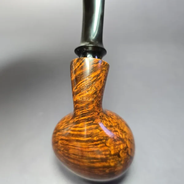 Tsuge Ikebana 1993 Smooth Asymmetrical Tomato Estate Briar Pipe, Unsmoked - Image 7