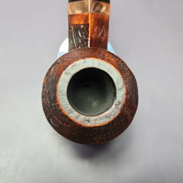 Morgan BlackJack 30 Sandblasted Bulldog Briar Pipe, New - Image 7