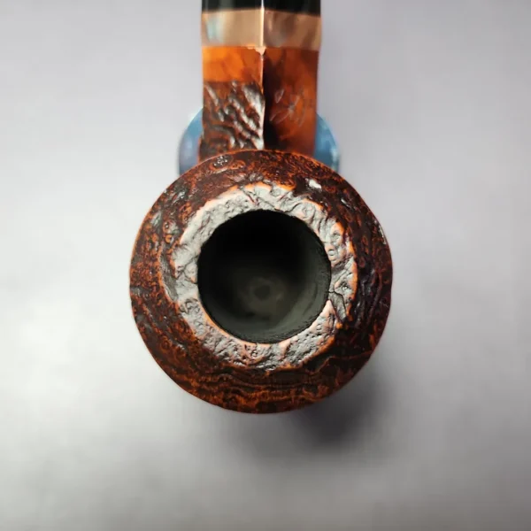 Morgan BlackJack 30 Sandblasted Bulldog Briar Pipe, New - Image 7