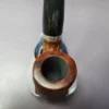 Merchant Service Sandblasted “Full Bent” Bent Billiard Artisan Briar Pipe, New - Image 7