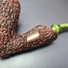 Gregorio Rusticated Freehand Estate Briar Pipe, Unsmoked - Image 7
