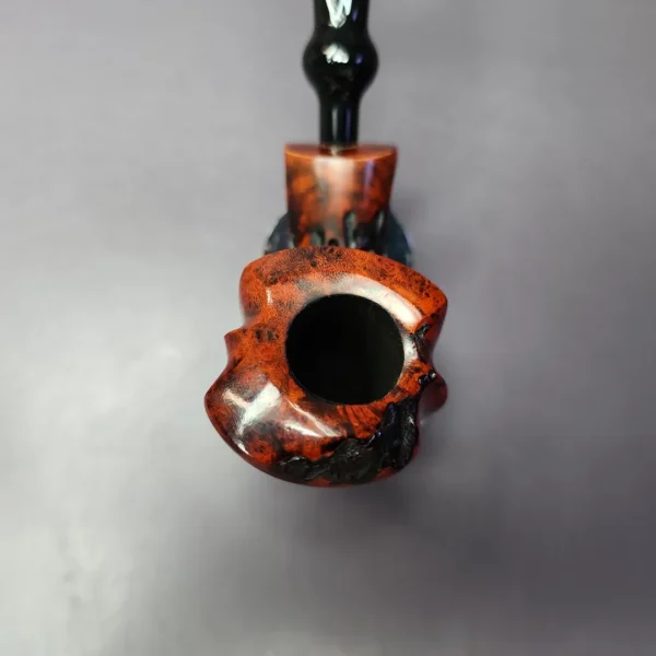 Nording Partially Rusticated Freehand Estate Briar Pipe, Unsmoked - Image 7