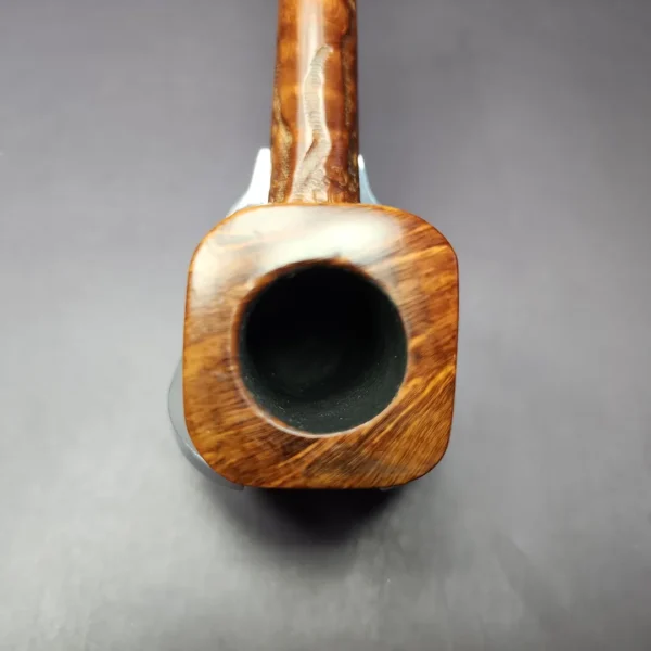 Roger's Rarity by Custombilt Rusticated Panel Estate Briar Pipe, American Estates - Image 7