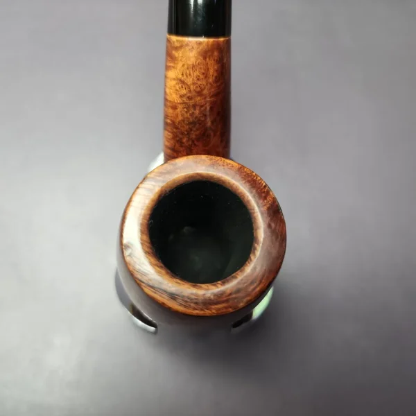 Mountbatten by Charatan 802 Smooth XL Bent Billiard Estate Briar Pipe, English Estates - Image 7
