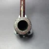 Sean Reum Contrast Sandblasted Saddle Billiard Handmade Briar Pipe, New - Image 7