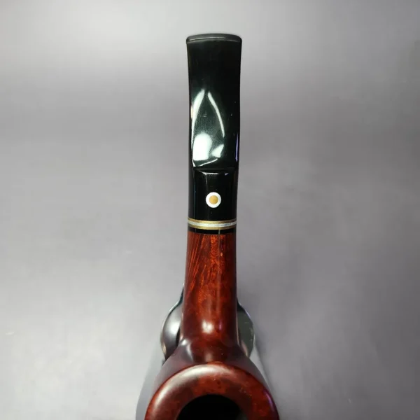 Thomas Cristiano Smooth Bent Billiard Estate Briar Pipe, Unsmoked - Image 7