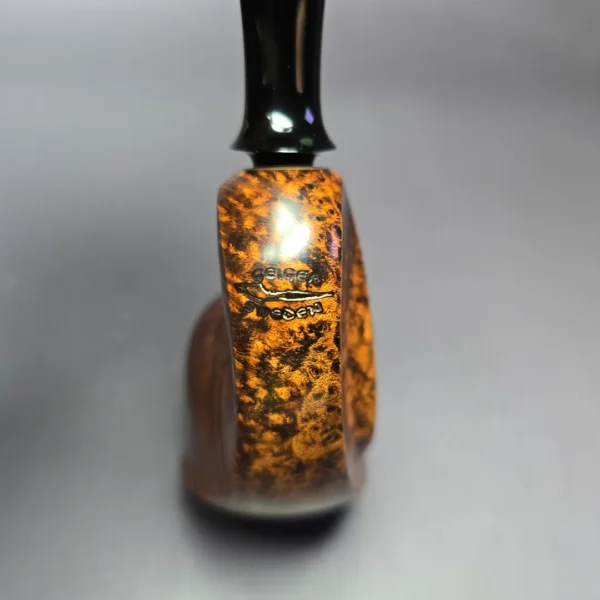 Geiger Contrast Draconian Belly Flop Estate Briar Pipe, Unsmoked - Image 7