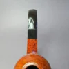 S. Bang (Per Hansen) XL Smooth Squat Bulldog Estate Briar Pipe, Unsmoked - Image 7