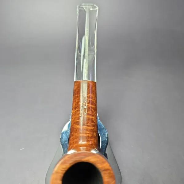 Savinelli De Luxe Milano 130 KS Smooth Stack Estate Briar Pipe, Unsmoked - Image 7