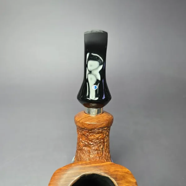 Ardor Urano XL Rusticated Dublin w/ Silver Estate Briar Pipe, Italian Estates - Image 7