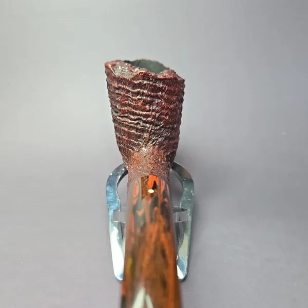 Dunhill 2000 Shilling XL Sandblasted Freehand Estate Briar Pipe, English Estates - Image 7