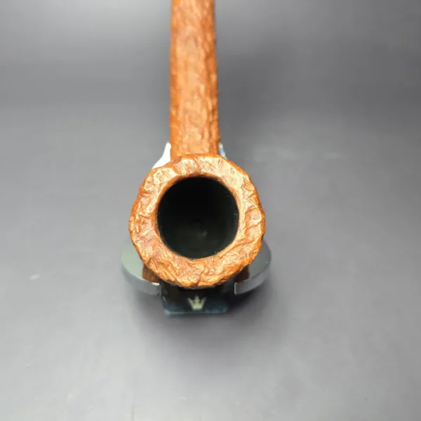 Sean Reum Glacier Rusticated Lumberman Estate Briar Pipe, American Estates - Image 7