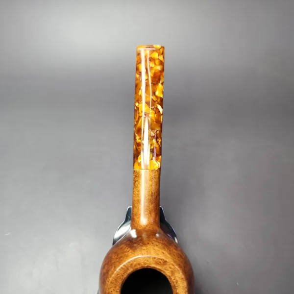 Dave Neeb Smooth Apple Estate Briar Pipe, American Estates - Image 7