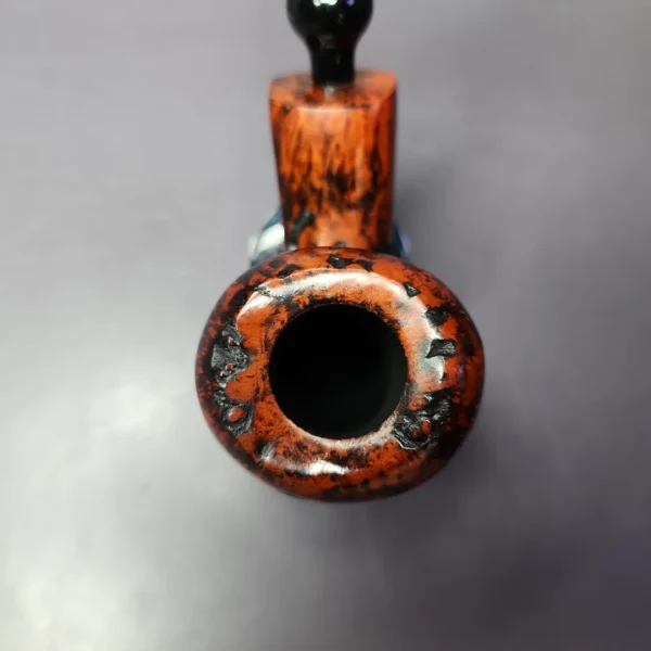 Nording Abstract Partially Rusticated Freehand Estate Briar Pipe, Unsmoked - Image 7
