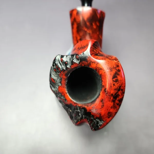 Nording Partially Rusticated Freehand Estate Briar Pipe, Unsmoked - Image 7