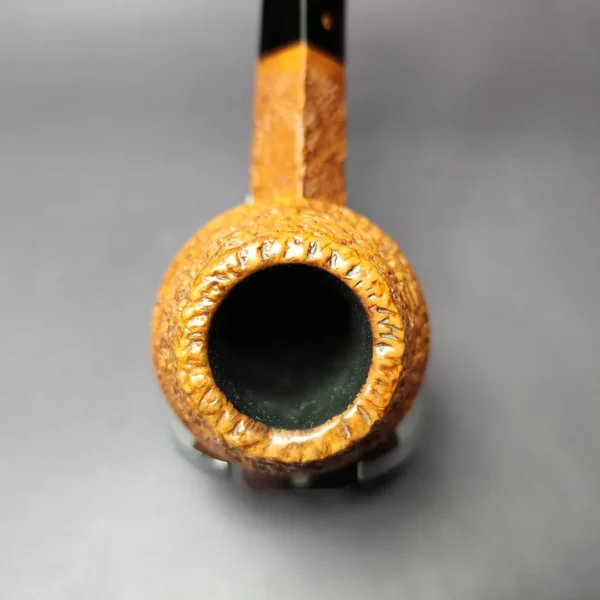 Ser Jacopo R2 Rusticated Bulldog Estate Briar Pipe, Italian Estates - Image 7