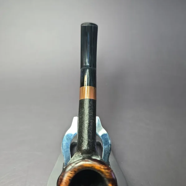 4th Generation Pipe of the Year 2023 by Bruno Nuttens Sandblasted Estate Briar Pipe, Unsmoked - Image 7