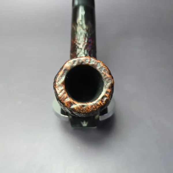 Astleys Sandblasted Large Billiard Estate Briar Pipe, English Estates, 9mm - Image 7