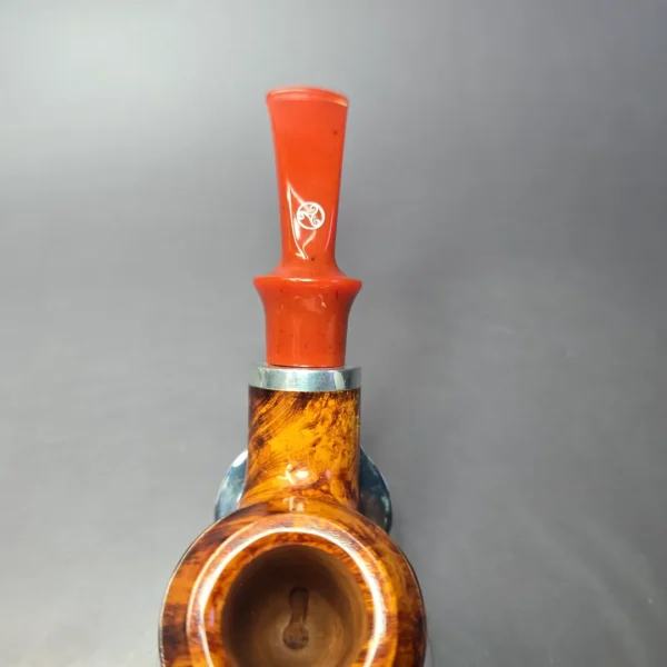 Rattray's Beltane's Fire 130 Smooth Bullmoose w/ 3 Stems Estate Briar Pipe, Unsmoked, 9mm - Image 7