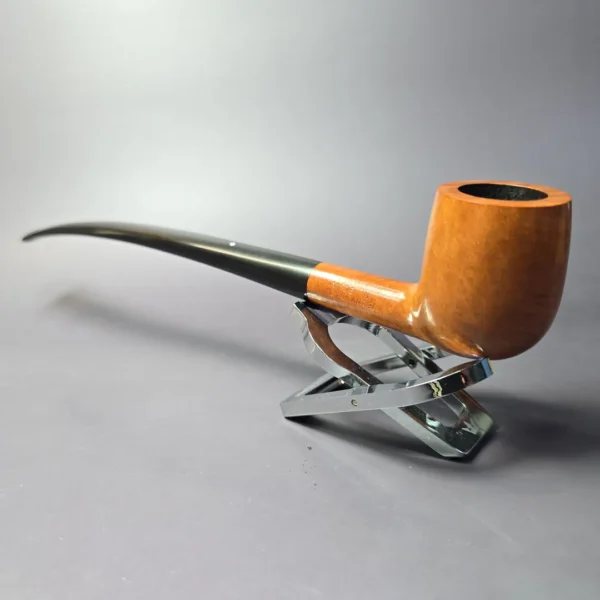 Dunhill 1991 Root Briar 4603 Smooth Churchwarden Estate Briar Pipe, Unsmoked - Image 7