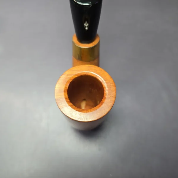 Savinelli Don Lisander 604 EX Smooth Oom Paul Estate Briar Pipe, Unsmoked - Image 7