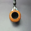 WO Larsen Straight Grain Grade 7 w/ Silver Estate Briar Pipe, Danish Estates - Image 7