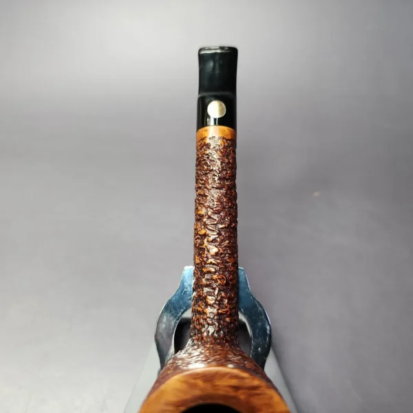 Mastro de Paja 0B Rusticated Lovat Estate Briar Pipe, Italian Estates - Image 7