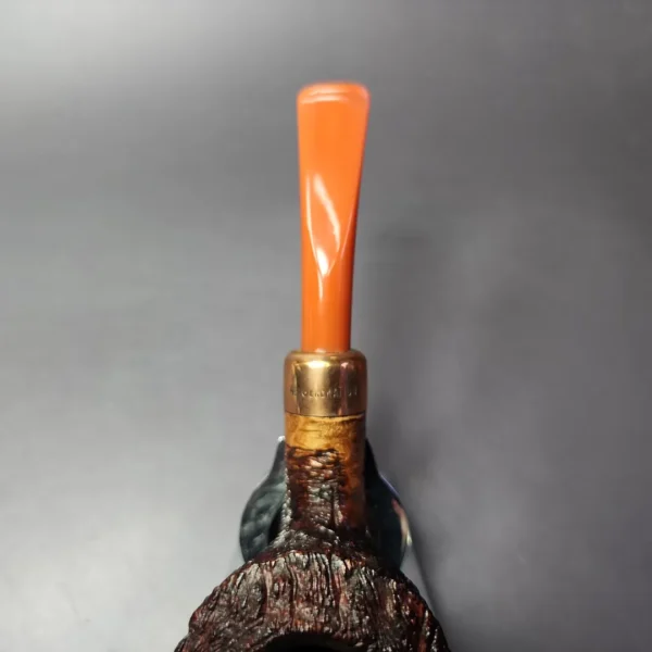 4th Generation (by Ascorti) 1897 Rusticated Dublin Estate Briar Pipe, Unsmoked - Image 8