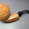 Don Carlos 2 Note Rusticated Brandy Estate Briar Pipe, Italian Estates - Image 8