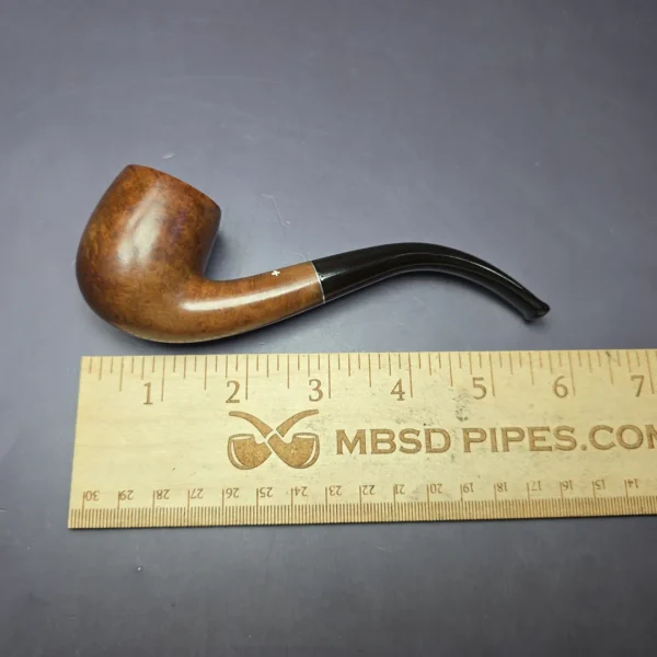 Kaywoodie 1932-1936 Super Grain 5014 Smooth Bent Billiard Estate Briar Pipe, American Estates - Image 8