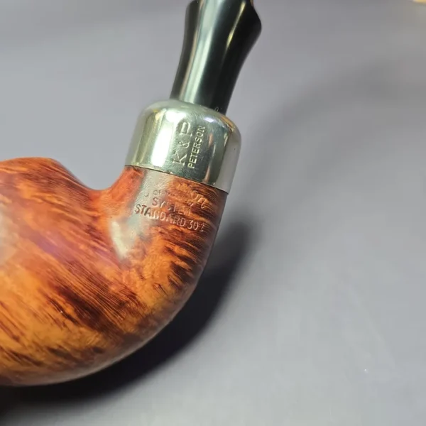 Peterson System Standard 302 Smooth Apple Estate Briar Pipe, Irish Estates - Image 8