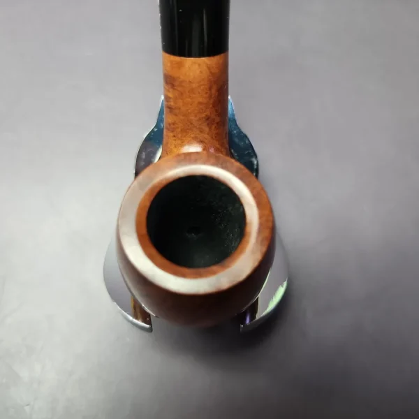 Gigi Millennium Smooth Bent Billiard Estate Briar Pipe, Unsmoked, 9mm - Image 8