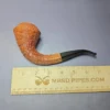 Ed Burak Connoisseur Rusticated Bent Bulldog Estate Briar Pipe, American Estates - Image 8