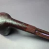 Sean Reum Contrast Sandblasted Saddle Billiard Handmade Briar Pipe, New - Image 8