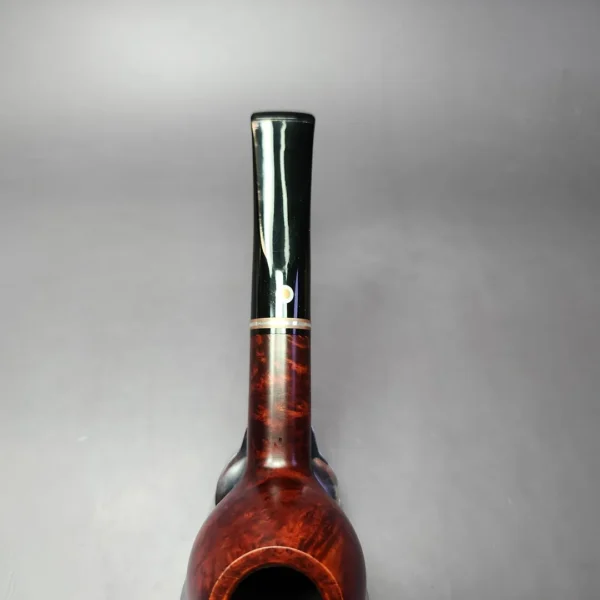 Thomas Cristiano Smooth Apple Estate Briar Pipe, Unsmoked - Image 8