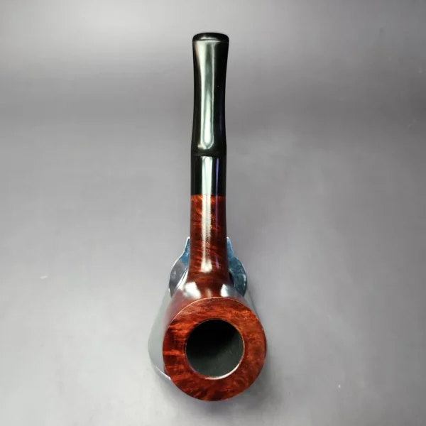 Roma Smooth Saddle Billiard Estate Briar Pipe, Unsmoked - Image 8