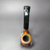 Merchant Service Smooth “Full Bent” Bent Billiard Artisan Briar Pipe, New - Image 8
