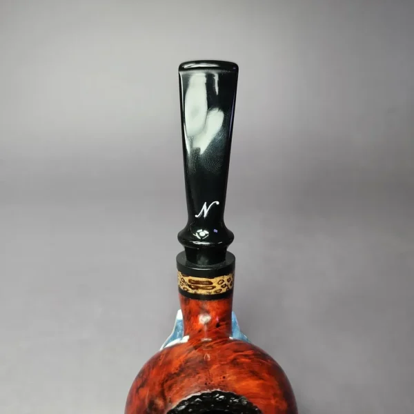 Nording Nosewarmer Smooth Apple Estate Briar Pipe, Unsmoked - Image 8