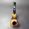 Nording Spruce Partially Rusticated Freehand Estate Briar Pipe, Unsmoked - Image 8