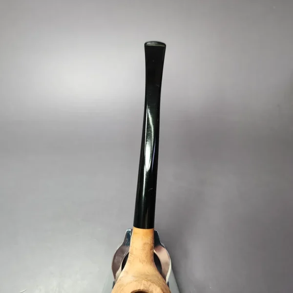 Morgan Bones Sandblasted Demiwarden Apple Briar Pipe, New - Image 8